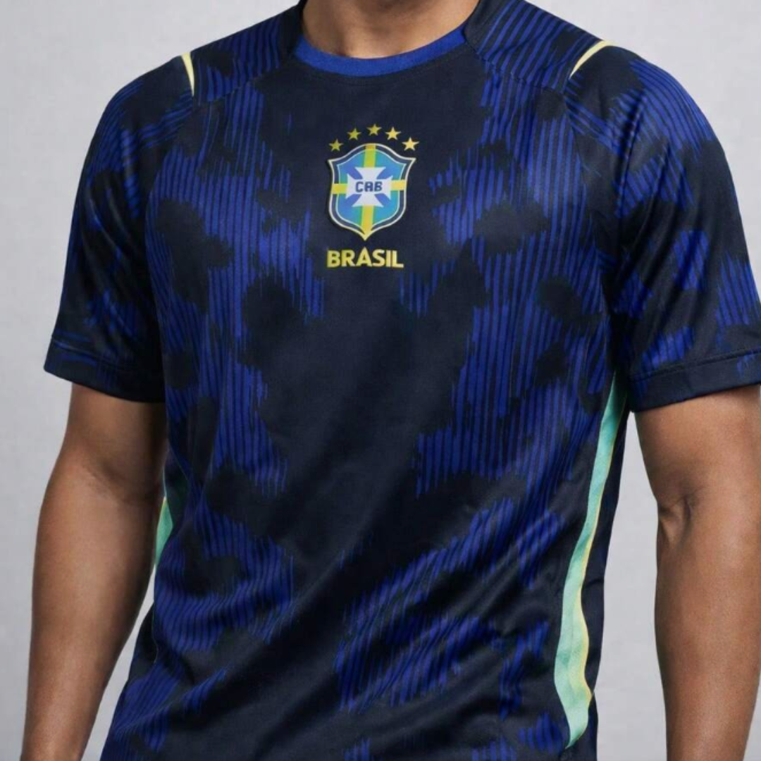Camisa Oficial Seleção Brasileira 2026 Azul