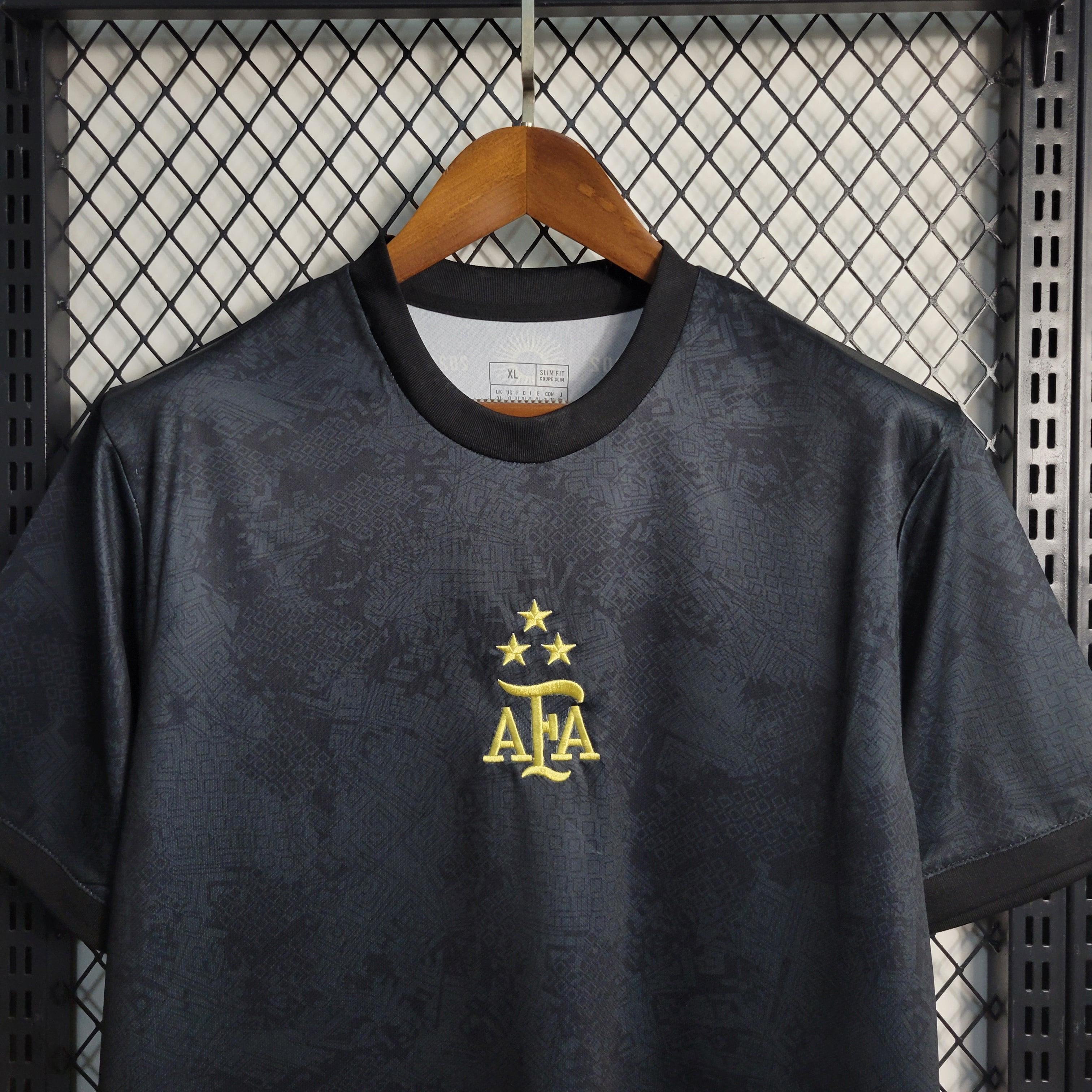 Camisa Argentina Black 22/23 - Versão Torcedor
