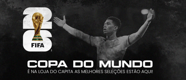 Camisas da Copa 26 originais e licenciadas. Encontre a camisa da sua seleção favorita com entrega rápida e preço justo. Compre agora!
