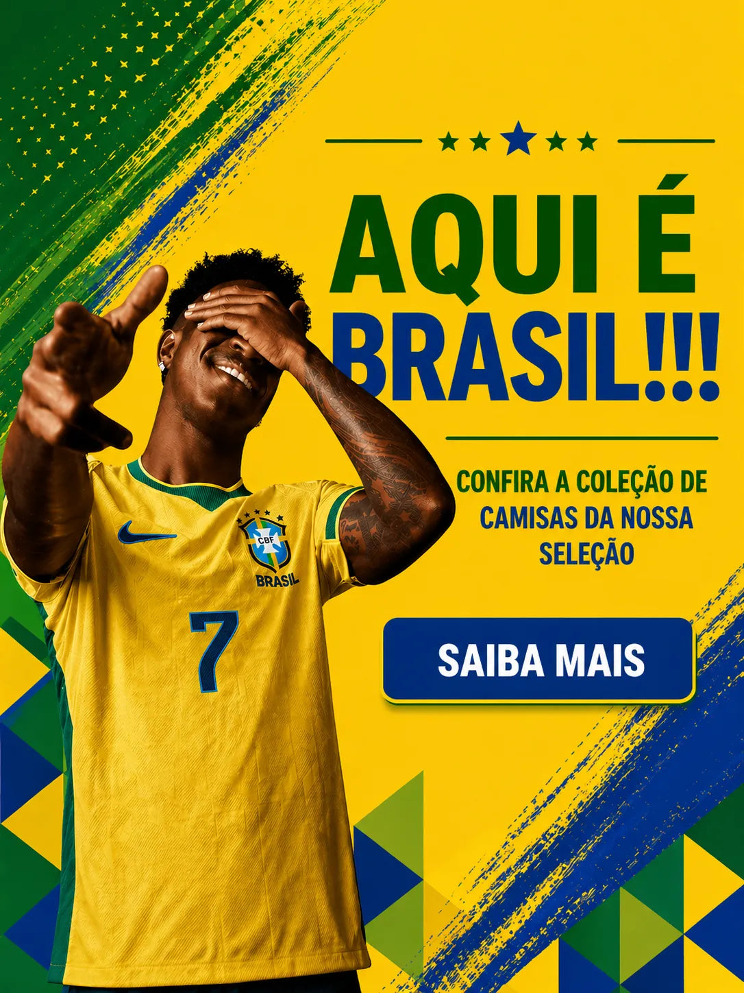 Camisas da Copa 26 originais e licenciadas. Encontre a camisa da sua seleção favorita com entrega rápida e preço justo. Compre agora!