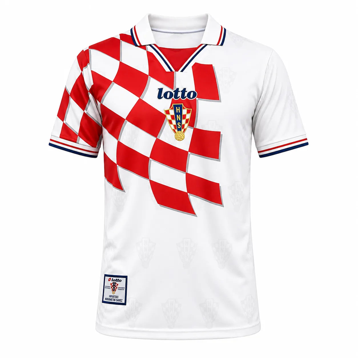Camisa Croácia 1998 Titular - Versão Retro