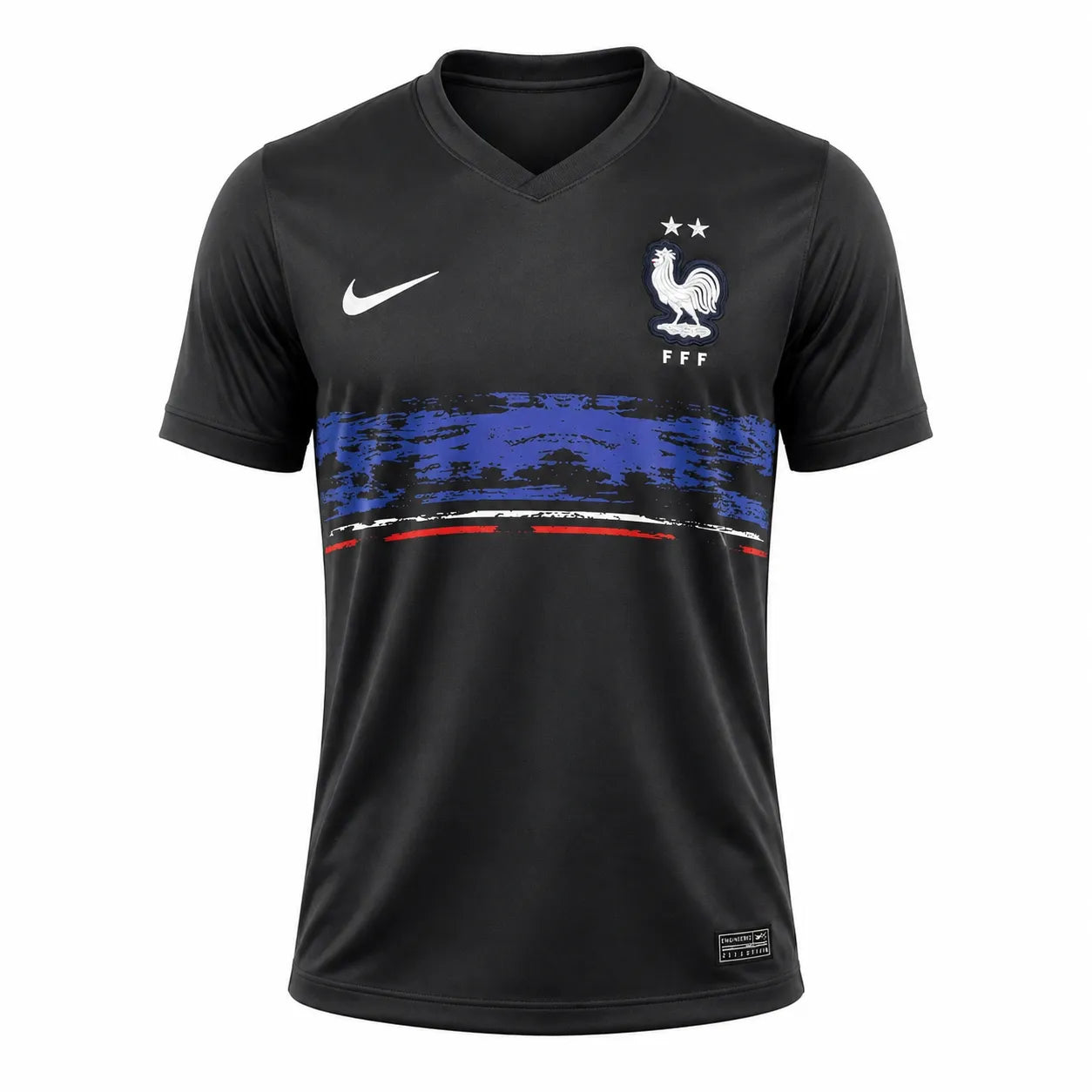Camisa França Pré Jogo Preta 22/23 - Versão Torcedor