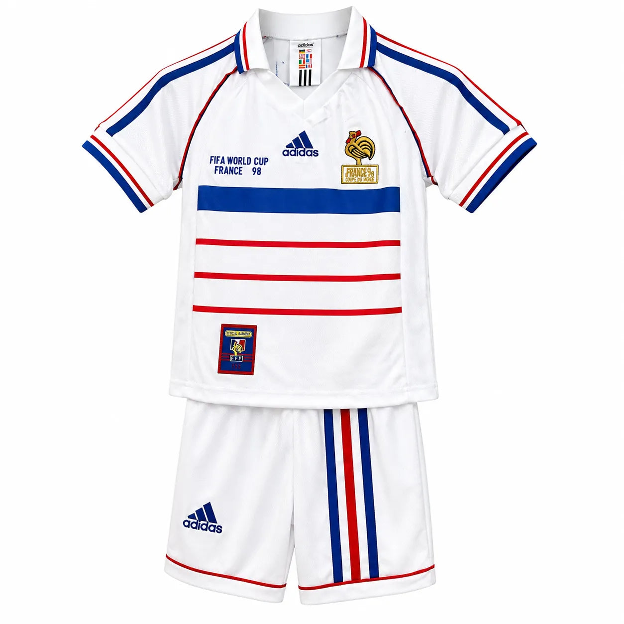 Kit infantil França Reserva 1998 Retrô