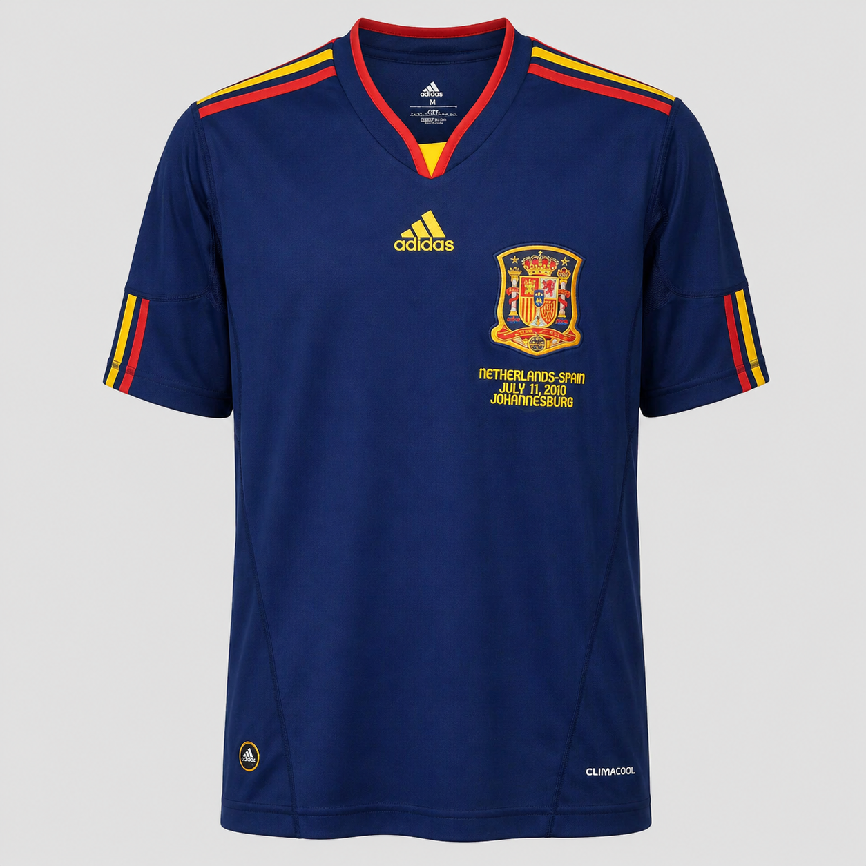 Camisa Espanha Reserva 2010 - Versão Retro