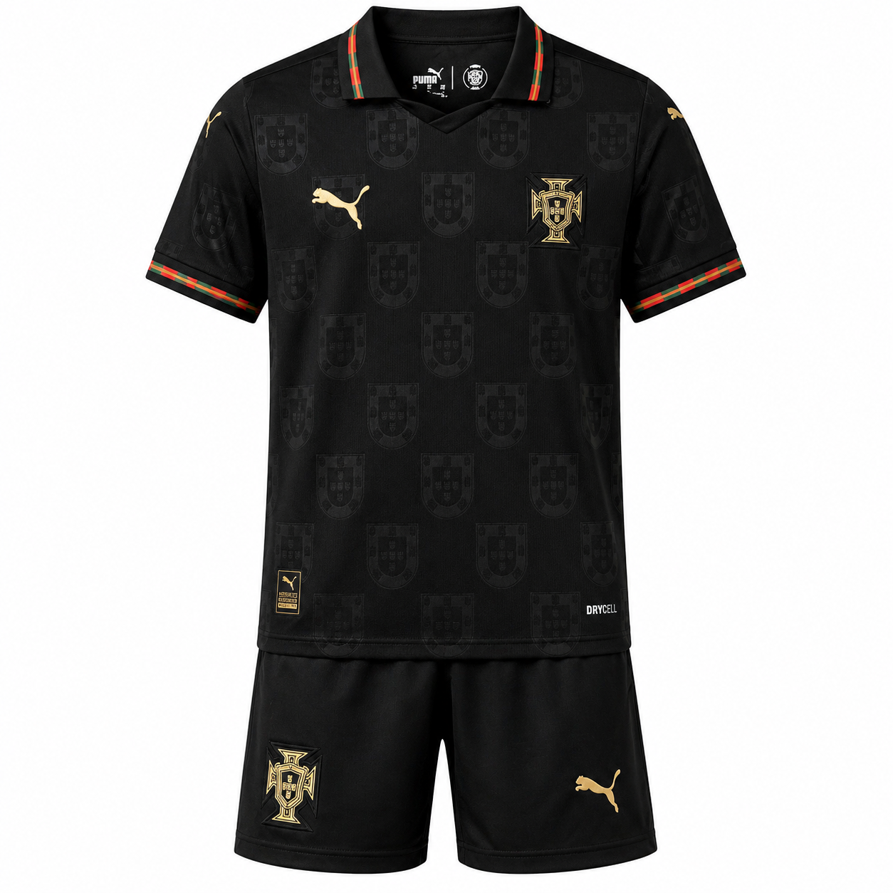 Kit Infantil Portugal Titular 25/26 Copa do Mundo