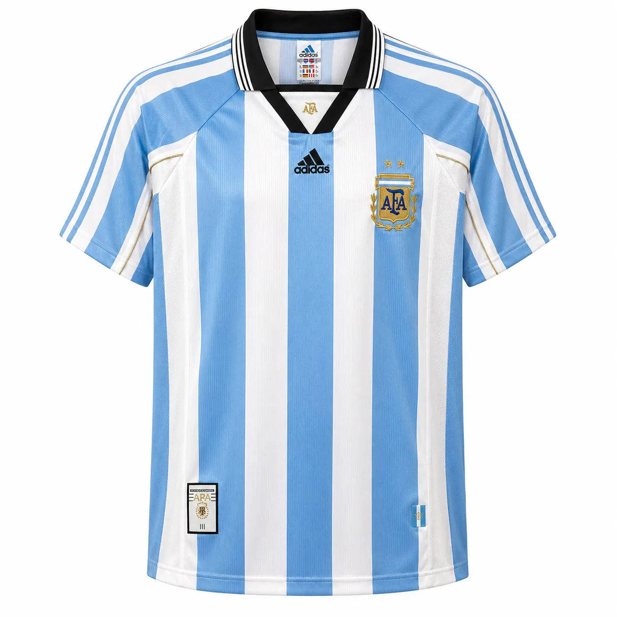 Camisa Argentina Titular 1998 - Versão Retro