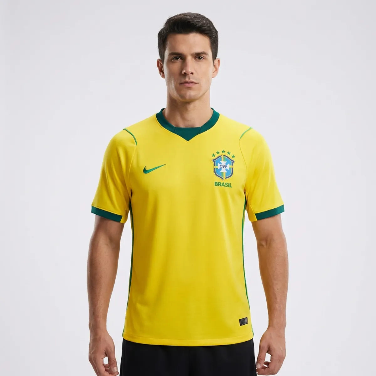 Camisa Seleção Brasileira Amarelo Canarinho Copa 2026
